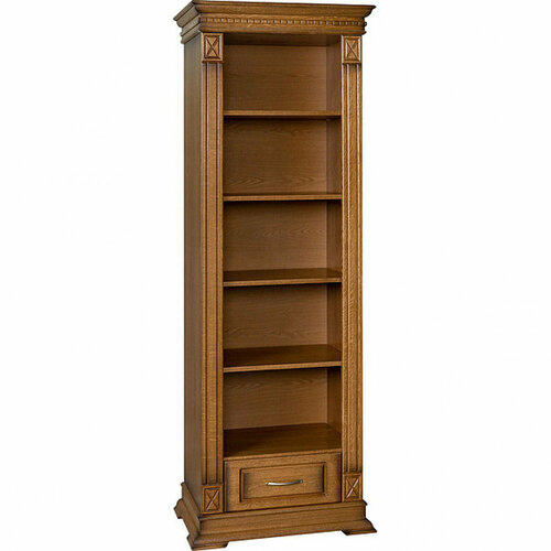 Шкаф книжный ммк-древ Верди 025 классический орех 2 6040200 29029₽