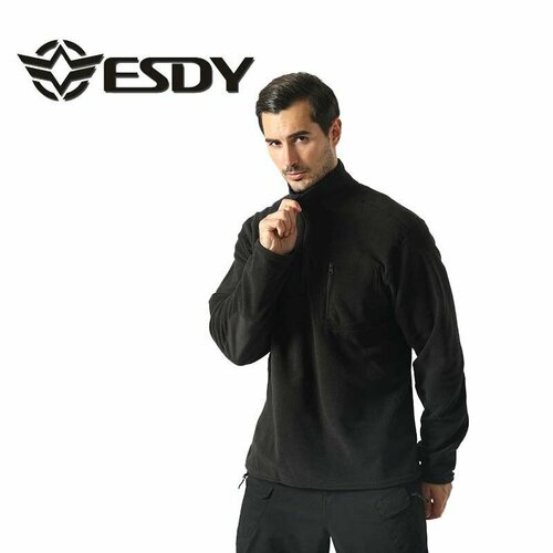 фото Толстовка esdy, размер m, черный