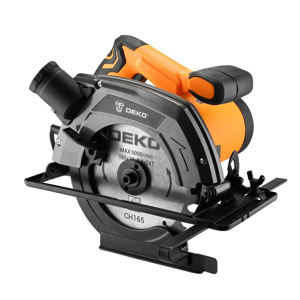 Дисковая (циркулярная) пила DEKO DKCS1500-160 1500Вт, 165мм диск 063-4190
