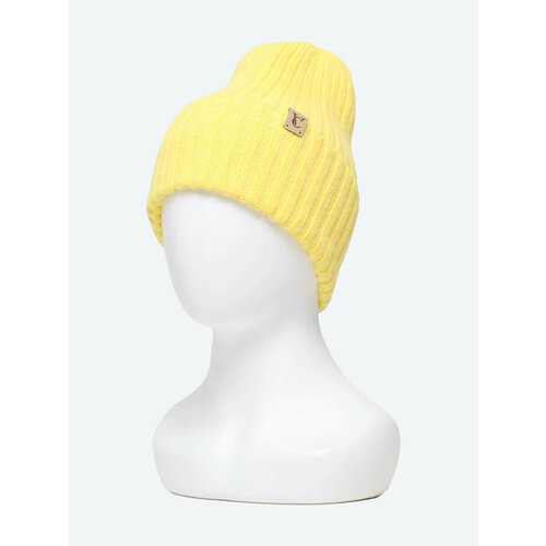 фото Шапка vitacci, размер onesize, желтый
