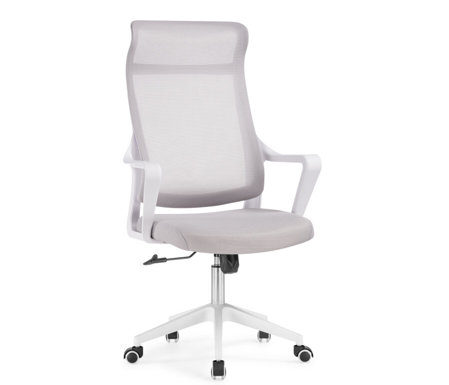 Компьютерное кресло Woodville Rino light gray / white