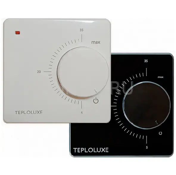 фото Терморегулятор механический LC 001 черный, Теплолюкс 100023498000