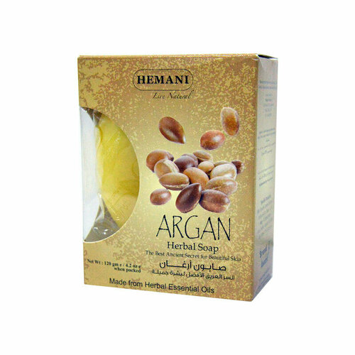 Hemani Argan Herbal Soap Натуральное мыло аргановое 120гр