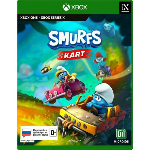 Игра Xbox One Smurfs Kart xbox игра outright games gigantosaurus dino kart