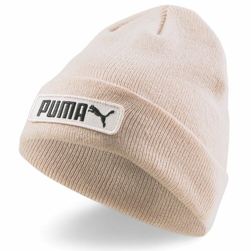 фото Шапка puma шапка puma classic cuff розовая, демисезон/зима, размер 53-56, розовый
