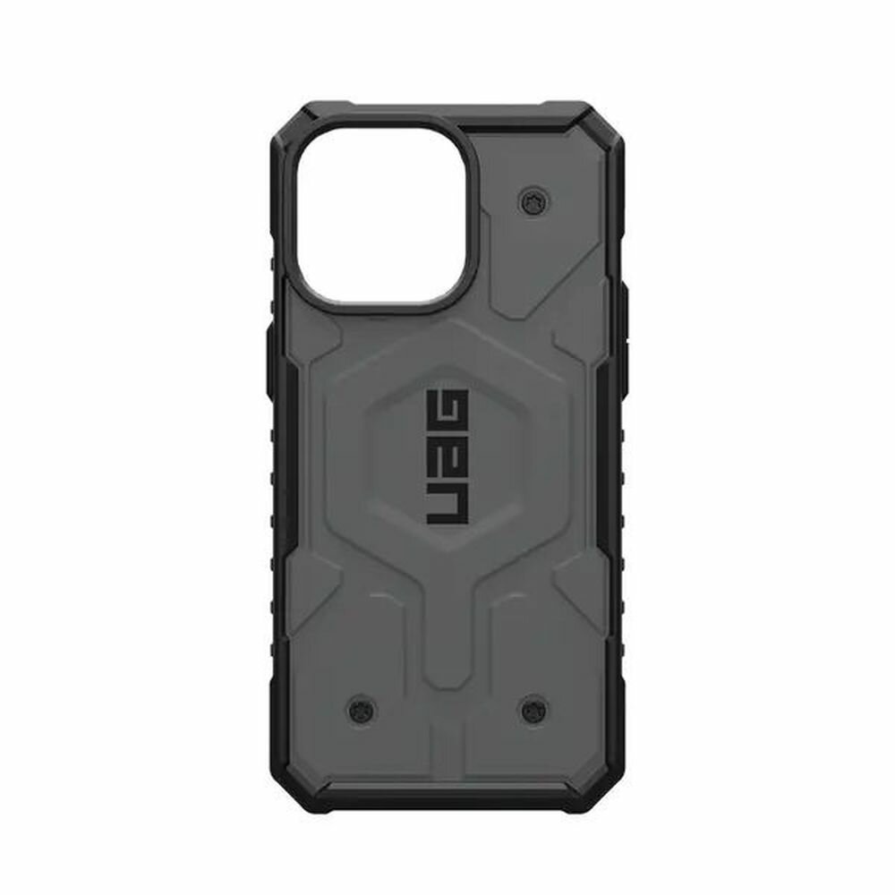 фото Чехол с поддержкой MAGSAFE Uag Monarch Pro для iPhone 15 Pro MAX 6.7", цвет карбон (Carbon Fiber)