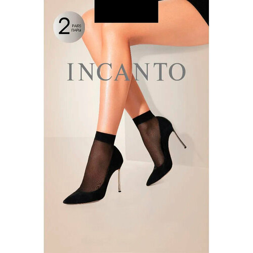 Носки Incanto, 40 den, размер 35/40, черный