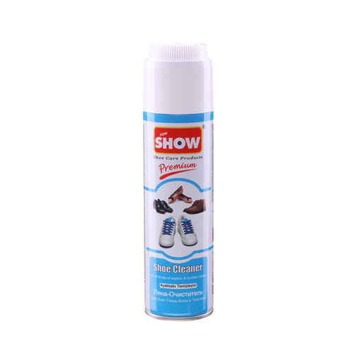 Пена спрей очиститель с щёткой SHOW Shoe Cleaner 250 мл