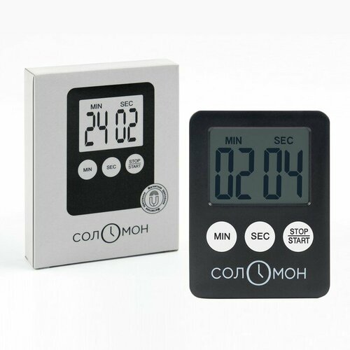 Электронный кухонный таймер Соломон на магните 53 х 7 см арт 5219669 397₽