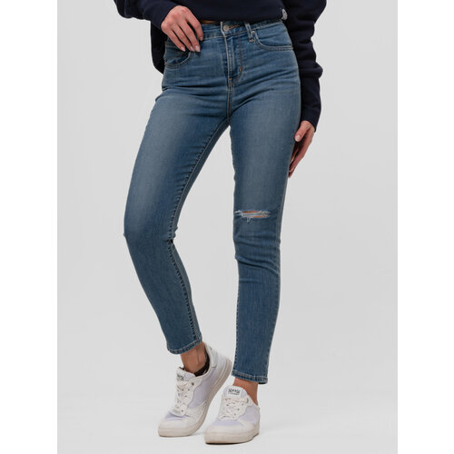 фото Джинсы скинни levi's, размер 24/27, голубой