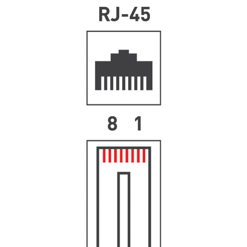 Разъем RJ-45(8P8C) под витую пару, CAT 5e PROconnect Light 05-1021-3