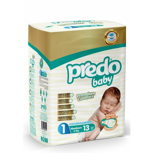 Подгузники детские Predo Baby № 1 (2-5 кг) 54 шт