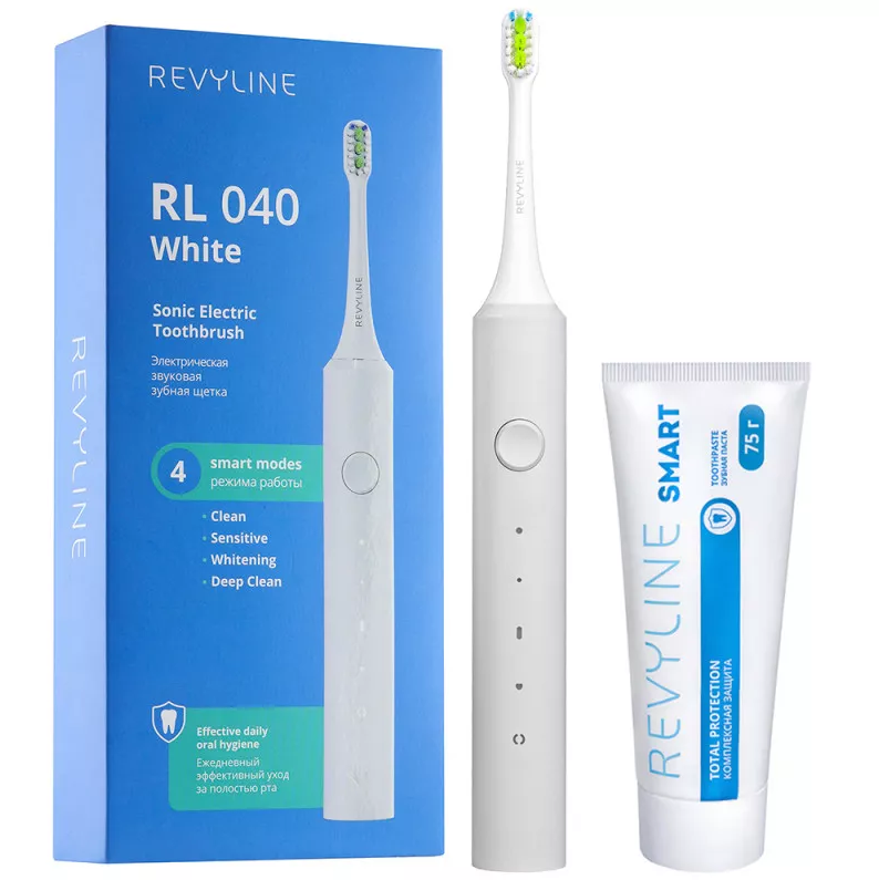 Набор Revyline RL 040 белая + Зубная паста Revyline Smart 75 г