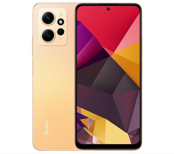 Смартфон Xiaomi Redmi Note 12 6/128GB RU Sunrise Gold