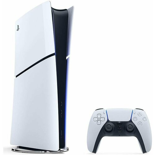 Sony Игровая приставка PlayStation 5 Slim Blue-Ray 1Tb White cfi-2016A Корея игровая приставка sony playstation 5 slim cfi 2000a01 white