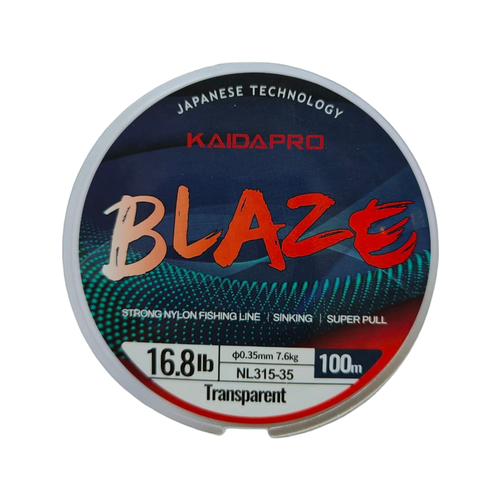 фото Леска blaze kaidapro 100м 0.35мм 7.6кг.