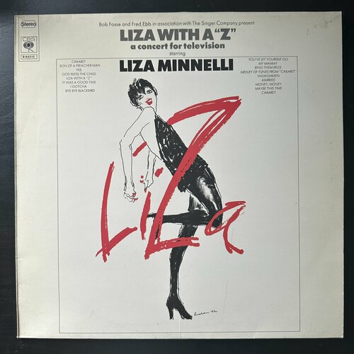 Виниловая пластинка Liza Minnelli - Liza With A Z. A Concert For Television (Голландия 1972г.) audio cd liza minnelli liza s back