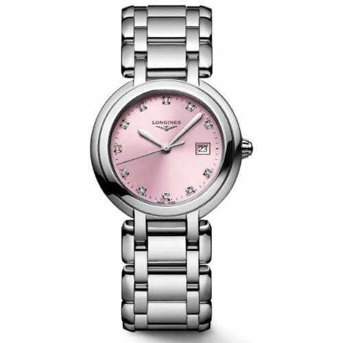 фото Наручные часы longines l8.122.4.99.6, серый, розовый
