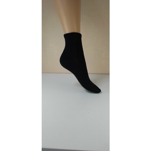 фото Носки , 3 пары, размер 35-40, черный нет бренда