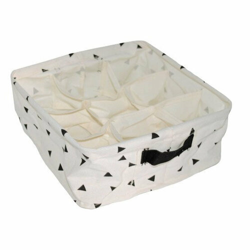 Коробка для хранения органайзер для вещей 9 ячеек 28х28х10 см 544₽