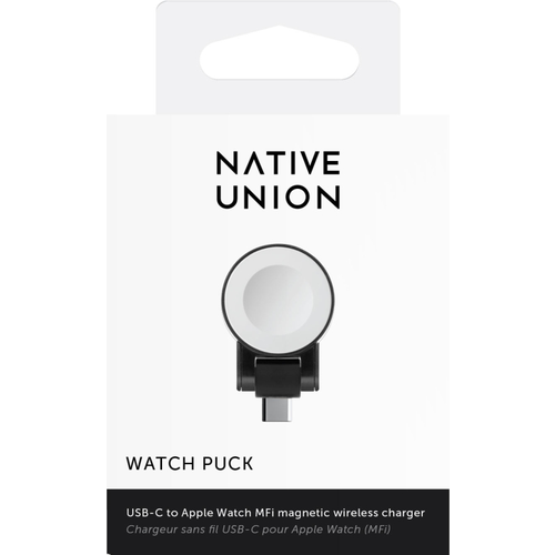 Беспроводное зарядное устройство Native Union для Apple Watch, Black