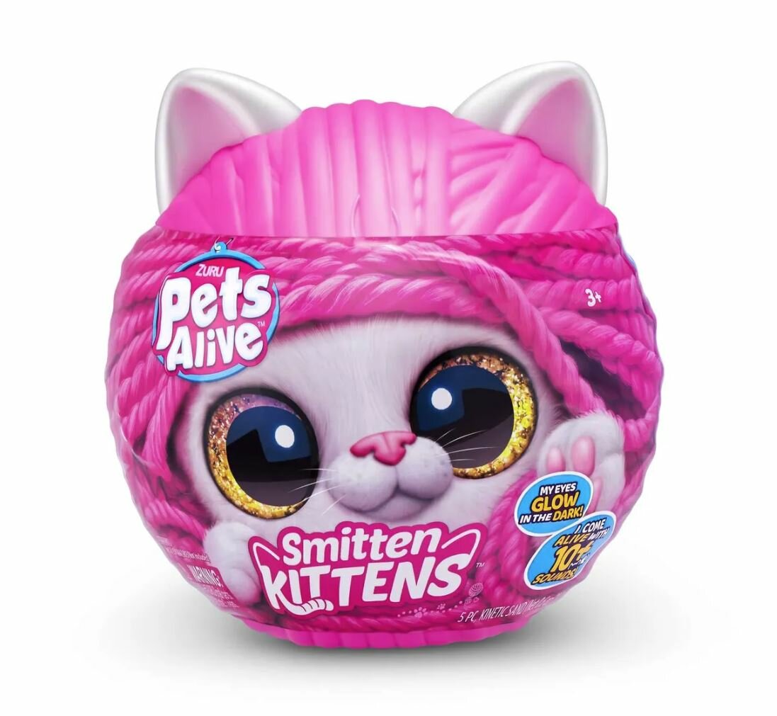 Игрушка Zuru Pets Alive Smitten Kittens Шар в непрозрачной упаковке (Сюрприз) 9541