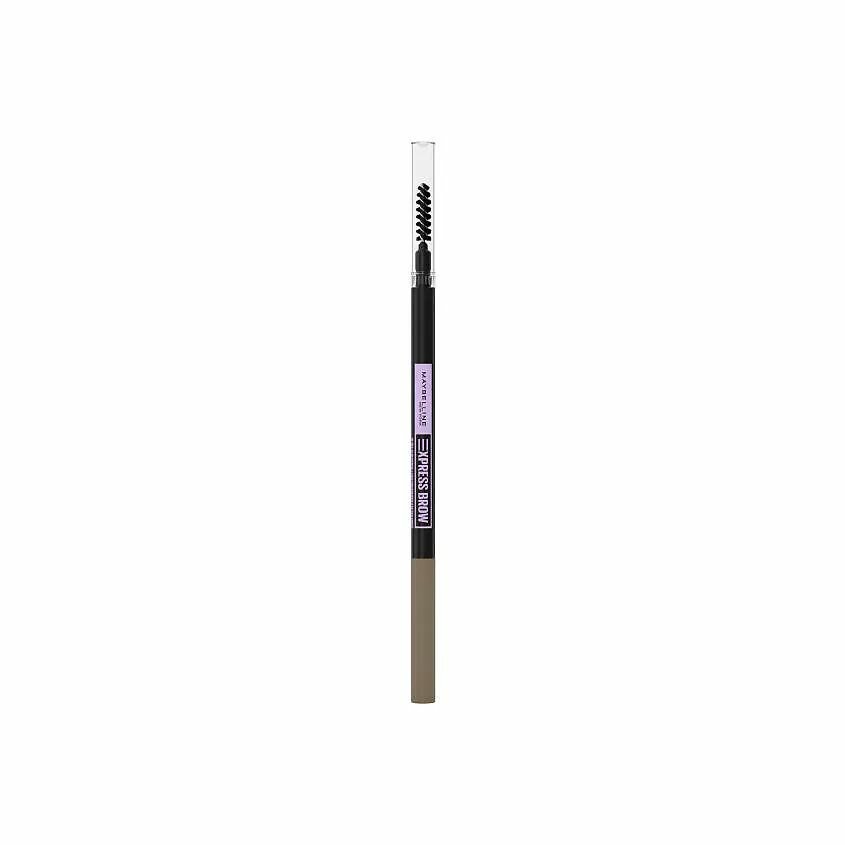 MAYBELLINE NEW YORK Карандаш для бровей "Brow Ultra Slim", карандаш + щеточка, Medium Brown, 1 г