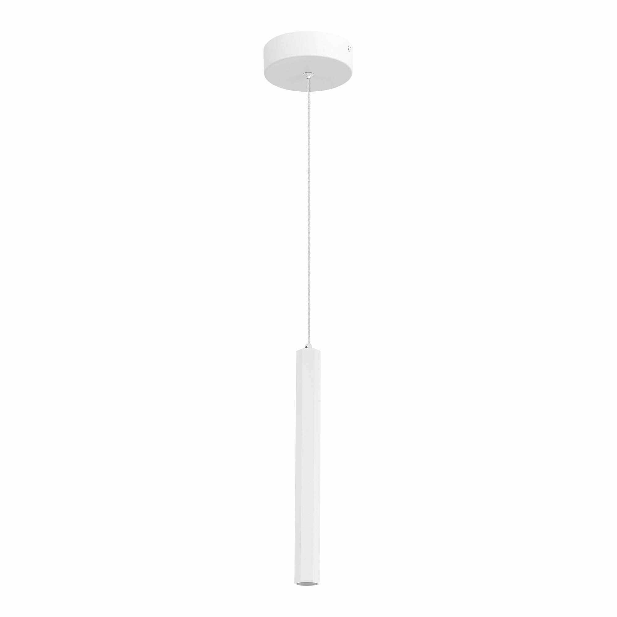 Светильник подвесной, подвес ST Luce Белый LED 1*6W 4000K ST614.503.06