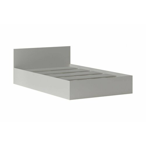 Кровать Охта Лайт 1420 м с основанием ЛДСП - Белый гладкий 7290₽