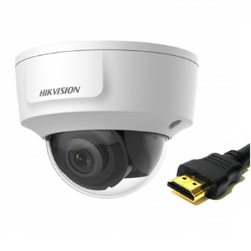 Видеокамера IP HIKVISION DS-2CD2185G0-IMS 8Мп, 1/2.5" CMOS; 2.8мм/102°, 0.028лк/F2; H.265/H.264/MJPEG; 3840 × 2160/20fps; WDR/3D DNR/BLC/HLC