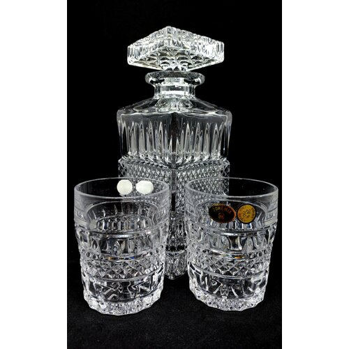 Хрустальный набор для виски 7 предметов 9700₽