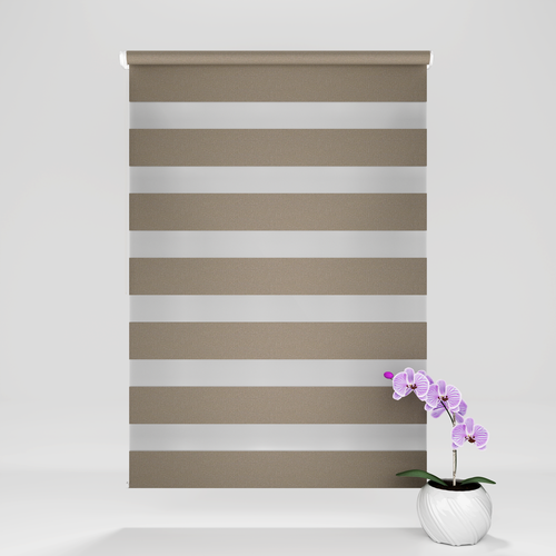 Рулонная штора Helen Decor День-Ночь «12405-7» 68х160 см