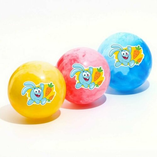 Мяч детский Смешарики Крош 22 см 60 г мрамор 539₽