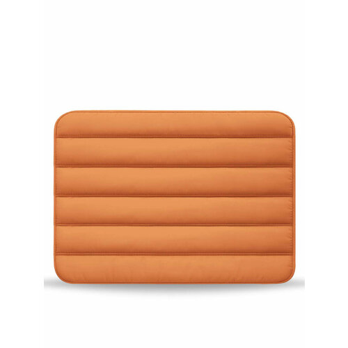 Bustha для Macbook Air/Pro 13/14 (18/22) чехол Puffer 3.0 Sleeve Nylo/Leather (Mandarin) чехол bustha puffer sleeve nylo leather для macbook pro 15 pro 16 цвет тёмно синий