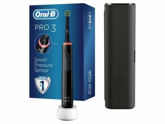 Зубная щетка электрическая ORAL-B Pro 3 (3500)/D505.513.3X Черная