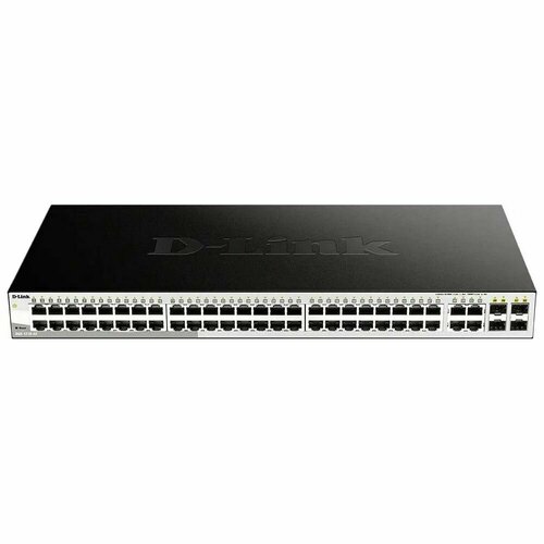 D-Link Коммутатор D-Link DGS-1210-52FL2A Управляемый L2 коммутатор с 48 портами 101001000Base-T и 4 комбо-портами 1001000Base-TSFP DGS-1210-52FL2A 37840₽