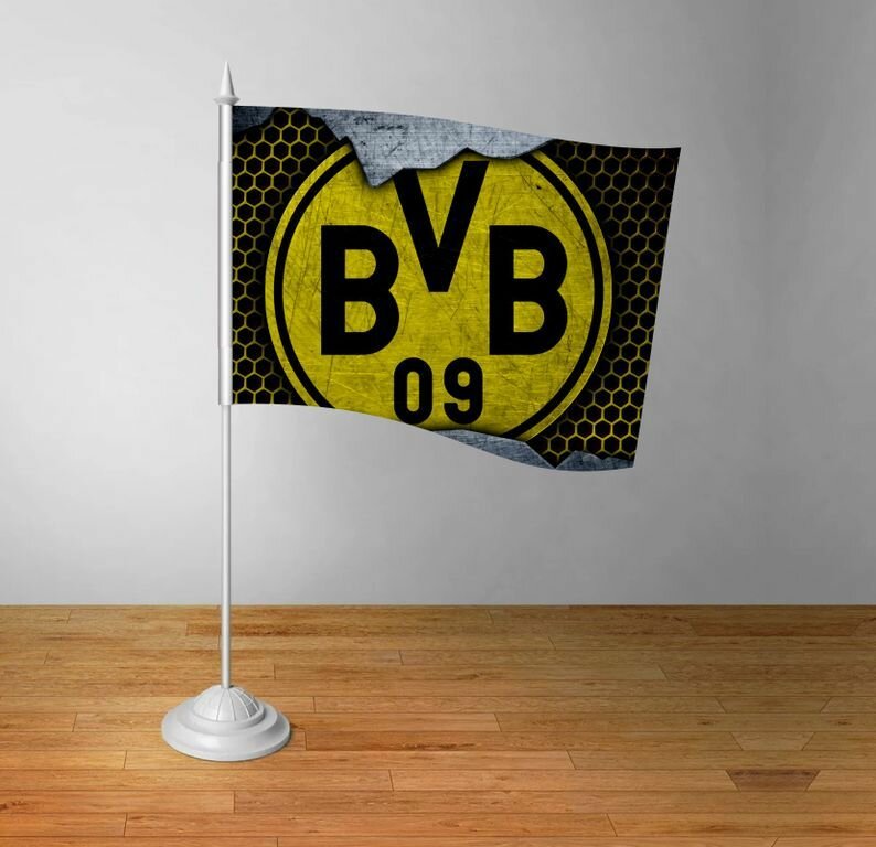 Флажок GOODbrelok Боруссия Дортмунд, Borussia Dortmund №4