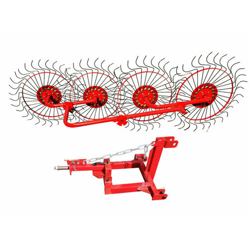 Сеноворошилка 4-х колесная ВМТ-4 для минитрактора