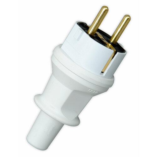 Евровилка KOPP с защитным контактом с защитой кабеля цвет белый 673₽