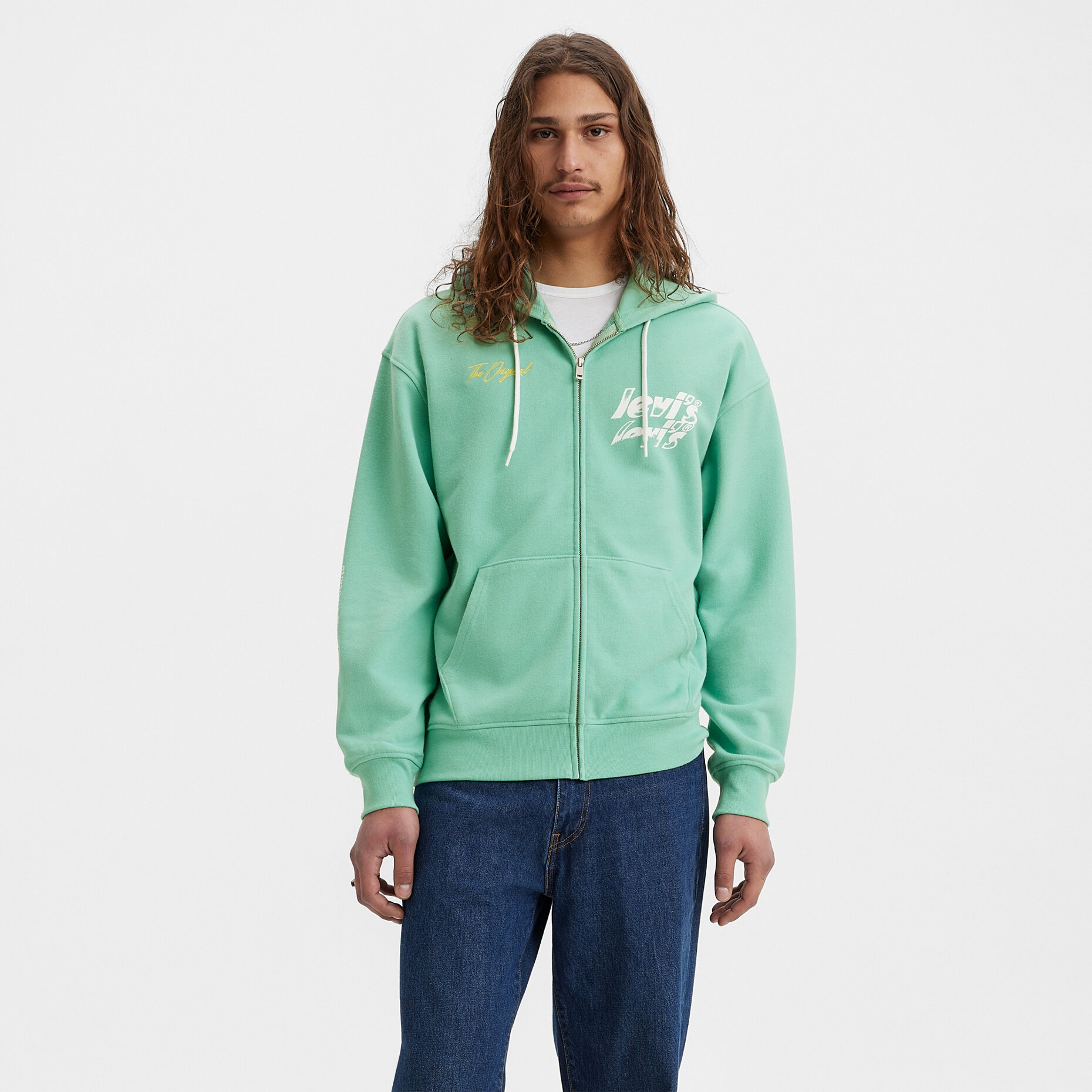 Толстовка Levis RELAXED GRAPHIC ZIPUP...
