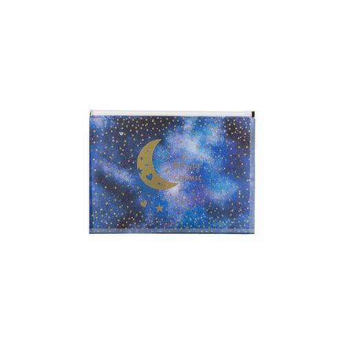 Папка для тетрадей на зип-локе, формат А4. Звездное небо. Colorio набор звездное небо рисуй светом веселые звездочки