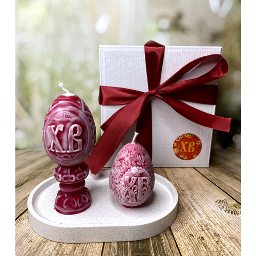 Подарочный набор свечей на Пасху 