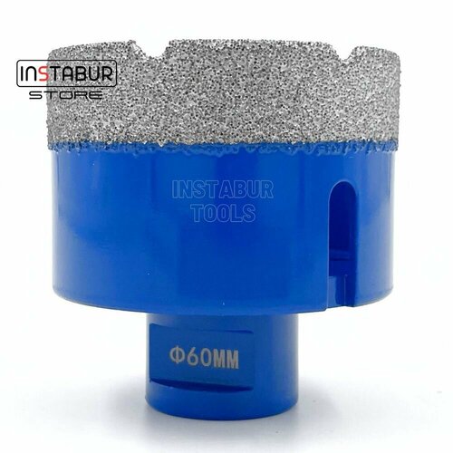 Коронка алмазная 60мм на УШМ М14 Instabur Tools 2500₽