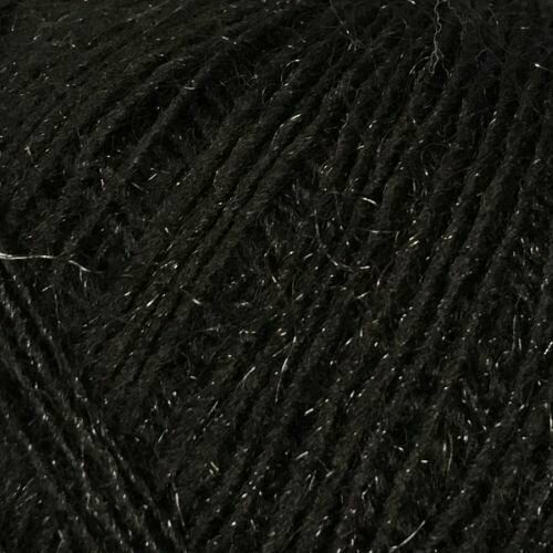 Пряжа Ассоль (Jina), черный - 30, 30% мохер, 40% шелк, 30% акрил, 6 мотков, 50 г, 350 м.
