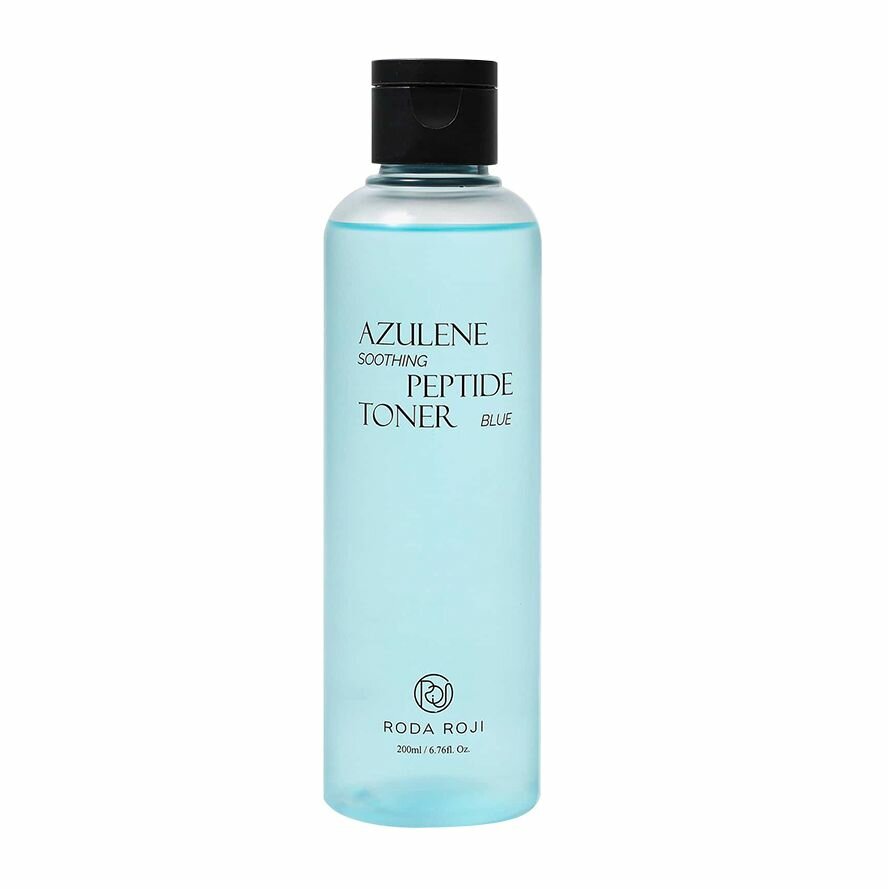 RodaRoji Успокаивающий тонер с азуленом и пептидами Azulene Soothing Peptide Toner