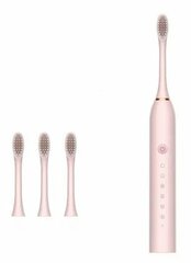 Ультразвуковая зубная щетка Sonic Toothbrush X-3, pink rose