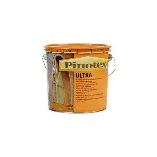 Влагостойкая лазурь Pinotex Ultra 1л калужница лазурь для наружных работ pinotex ultra lasur 1л бесцветный