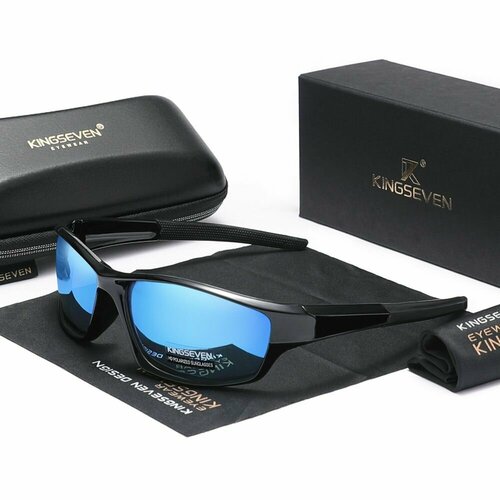 Солнцезащитные очки KINGSEVEN белый черный 4515₽