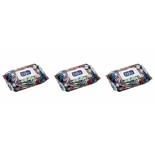 Doxa Салфетки влажные Desire, 90 шт, 3 шт