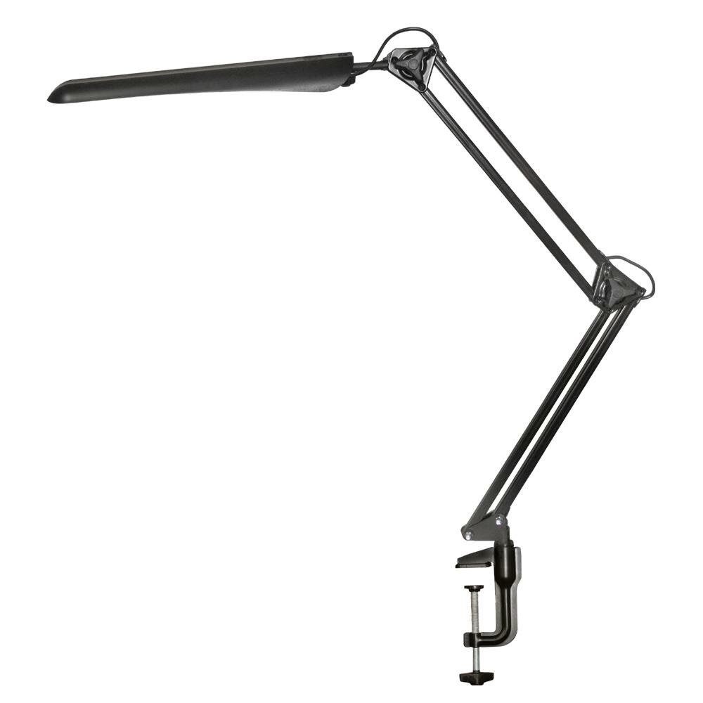 фото Светильник Трансвит Гермес, на струбцине,(черный), светодиодный, диммер